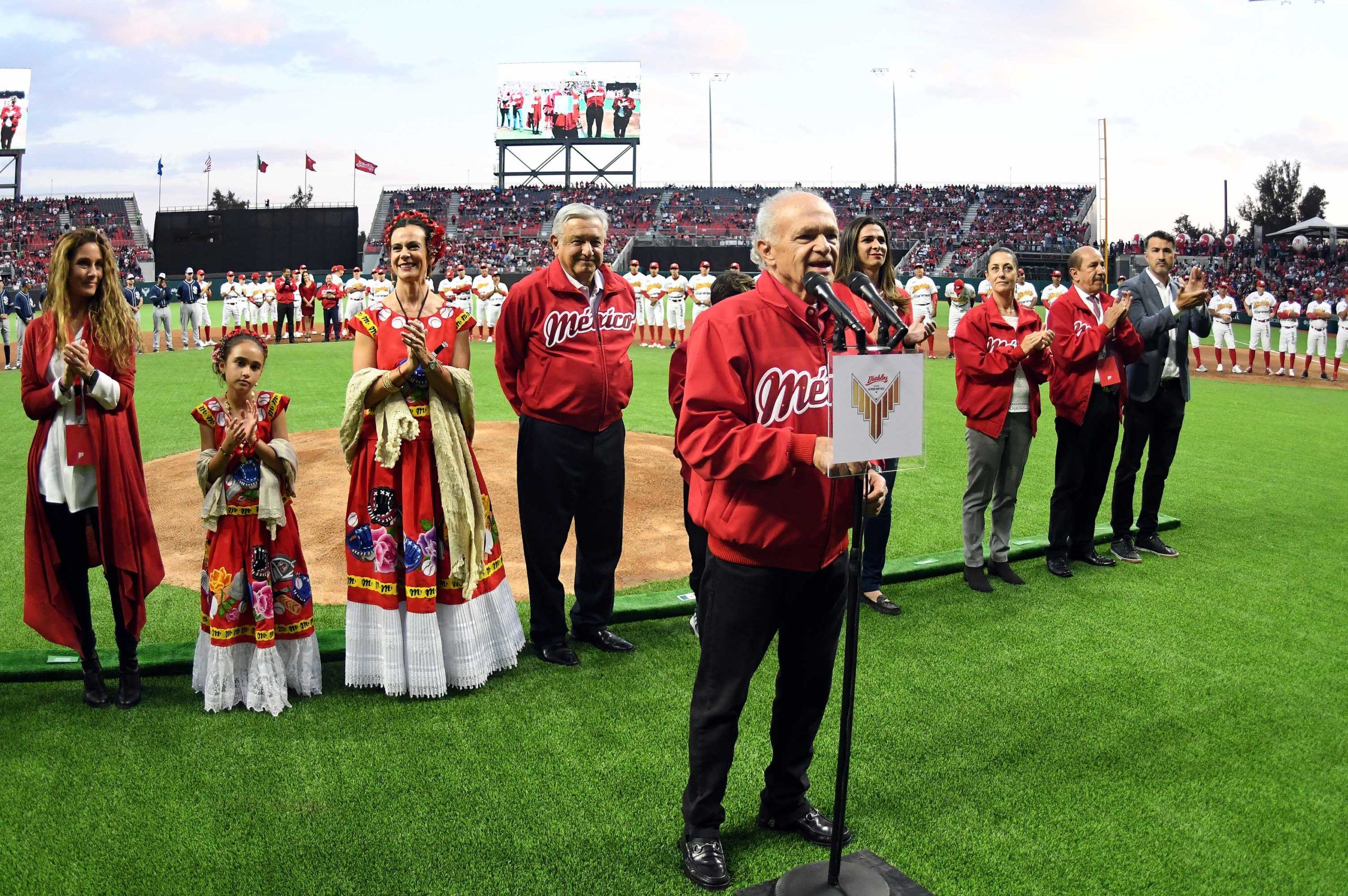 1ER ANIVERSARIO DEL ESTADIO ALFREDO HARP HELÚ - Diablos Rojos Del México